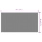 vidaXL Alfombra de exterior gris y blanca reversible 80x150 cm vidaXL Alfombra de exterior gris y blanca reversible 80x150 cm