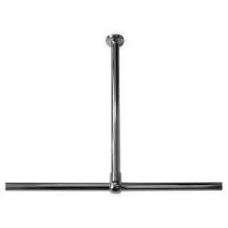 Soporte cromado para barra de ducha, Sealskin Seallux, 60 cm 276668618