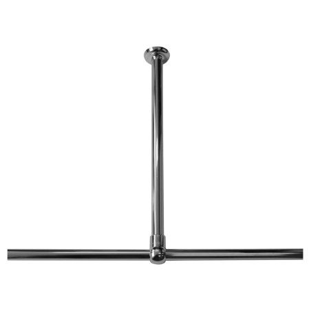 Soporte cromado para barra de ducha, Sealskin Seallux, 60 cm 276668618