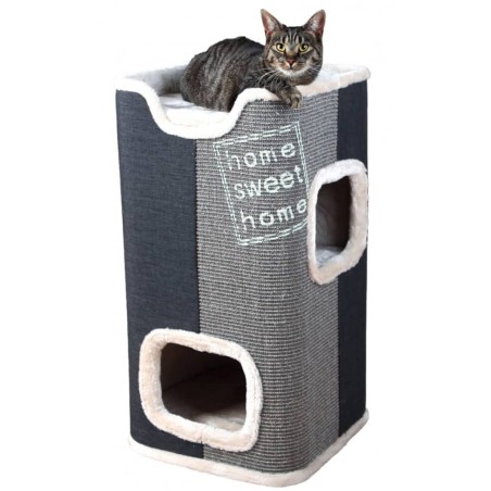 TRIXIE Torre para gatos Jorge gris 78 cm   