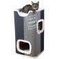 TRIXIE Torre para gatos Jorge gris 78 cm   
