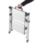 Hailo Escalera con 2 peldaños Mini Comfort 45 cm aluminio 4310-100 Hailo Escalera con 2 peldaños Mini Comfort 45 cm aluminio 4310-100