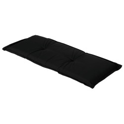 Madison Cojín para banco Panama 150x48 cm negro