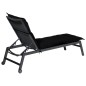 Madison Cojín para tumbona Panama negro 200x60 cm Madison Cojín para tumbona Panama negro 200x60 cm
