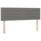 vidaXL Cama box spring con colchón tela gris oscuro 140x200 cm vidaXL Cama box spring con colchón tela gris oscuro 140x200 cm