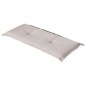 Madison Cojín para banco Panama 150x48 cm beige claro