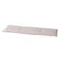 Madison Cojín para banco Panama 150x48 cm beige claro