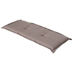 Madison Cojín para banco Panama 150x48 cm gris topo