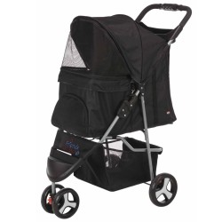 TRIXIE Cochecito plegable para perros y gatos negro 28958