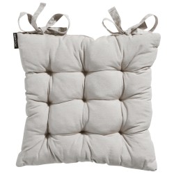 Madison Cojín para asiento Panama 46x46 cm beige claro