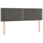 vidaXL Cama box spring con colchón terciopelo gris oscuro 140x190 cm vidaXL Cama box spring con colchón terciopelo gris oscuro 140x190 cm
