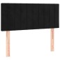 vidaXL Cama box spring con colchón cuero sintético negro 90x190 cm vidaXL Cama box spring con colchón cuero sintético negro 90x190 cm