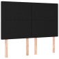 vidaXL Cama box spring con colchón tela negro 180x200 cm vidaXL Cama box spring con colchón tela negro 180x200 cm