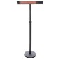 Sunred Calefactor pie Royal Diamond Dark oro rosa carbono negro 2500 W Sunred Calefactor pie Royal Diamond Dark oro rosa carbono negro 2500 W