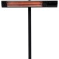 Sunred Calefactor pie Royal Diamond Dark oro rosa carbono negro 2500 W Sunred Calefactor pie Royal Diamond Dark oro rosa carbono negro 2500 W
