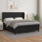 vidaXL Cama box spring con colchón cuero sintético negro 180x200 cm vidaXL Cama box spring con colchón cuero sintético negro 180x200 cm