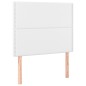 vidaXL Cama box spring con colchón cuero sintético blanco 80x200 cm vidaXL Cama box spring con colchón cuero sintético blanco 80x200 cm