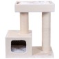 Quapas! Árbol rascador para gatos Bandit crema 76x45x82 cm Quapas! Árbol rascador para gatos Bandit crema 76x45x82 cm
