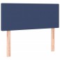 vidaXL Cama box spring con colchón tela azul 100x200 cm vidaXL Cama box spring con colchón tela azul 100x200 cm