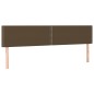 vidaXL Cama box spring con colchón tela marrón oscuro 160x200 cm vidaXL Cama box spring con colchón tela marrón oscuro 160x200 cm