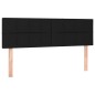 vidaXL Cama box spring con colchón tela negro 140x200 cm vidaXL Cama box spring con colchón tela negro 140x200 cm