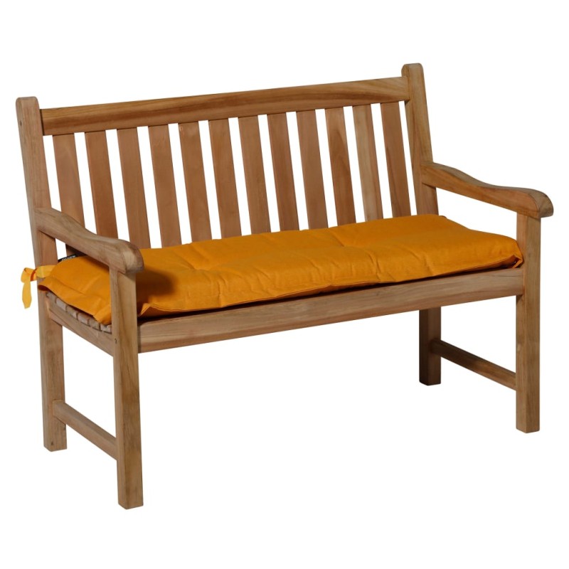 Madison Cojín para banco Panama dorado brillo 150x48 cm Madison Cojín para banco Panama dorado brillo 150x48 cm
