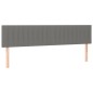 vidaXL Cama box spring con colchón tela gris oscuro 200x200 cm vidaXL Cama box spring con colchón tela gris oscuro 200x200 cm