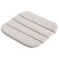 Madison Cojín para silla de comedor Panama lino blanco 40x40 cm Madison Cojín para silla de comedor Panama lino blanco 40x40 cm