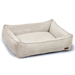 Designed by Lotte Cama para perros estriada 80x70x22 cm gris claro
