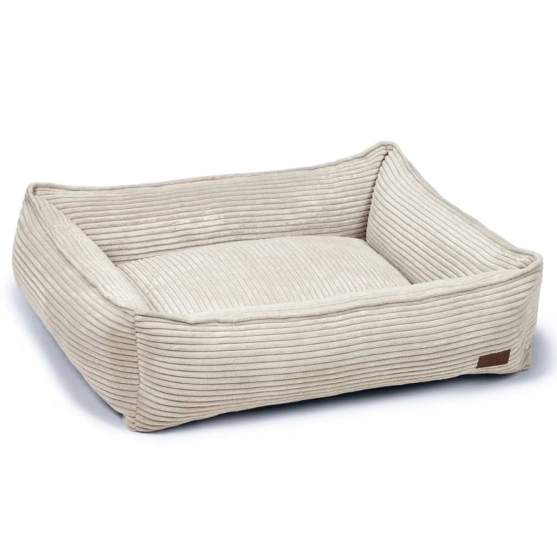 Designed by Lotte Cama para perros estriada 80x70x22 cm gris claro Designed by Lotte Cama para perros estriada 80x70x22 cm gris claro