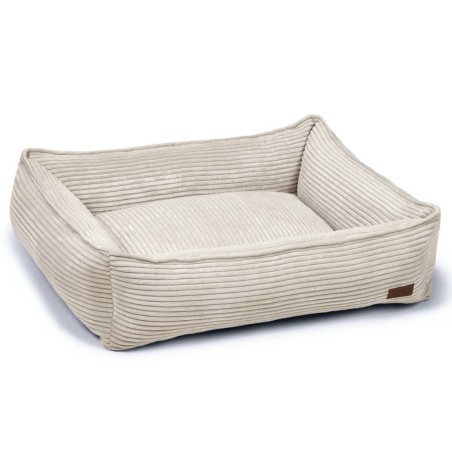 Designed by Lotte Cama para perros estriada 80x70x22 cm gris claro