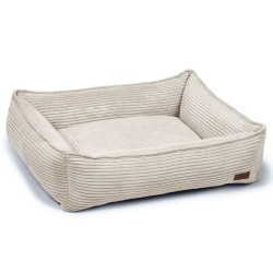 Designed by Lotte Cama para perros estriada 80x70x22 cm gris claro