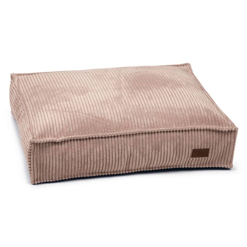 Designed by Lotte Cojín para perros estriado 70x55x15 cm rosa Designed by Lotte Cojín para perros estriado 70x55x15 cm rosa