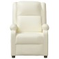 vidaXL Sillón de masaje eléctrico cuero sintético blanco vidaXL Sillón de masaje eléctrico cuero sintético blanco