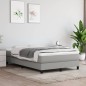 vidaXL Colchón de muelles ensacados tela gris claro 120x200x20 cm vidaXL Colchón de muelles ensacados tela gris claro 120x200x20 cm