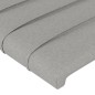 vidaXL Cabeceros 2 unidades de tela gris claro 80x5x78/88 cm vidaXL Cabeceros 2 unidades de tela gris claro 80x5x78/88 cm