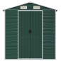 vidaXL Cobertizo de jardín acero galvanizado verde 191x725x198 cm vidaXL Cobertizo de jardín acero galvanizado verde 191x725x198 cm