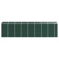 vidaXL Cobertizo de jardín acero galvanizado verde 191x725x198 cm vidaXL Cobertizo de jardín acero galvanizado verde 191x725x198 cm