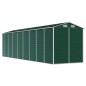 vidaXL Cobertizo de jardín acero galvanizado verde 191x725x198 cm vidaXL Cobertizo de jardín acero galvanizado verde 191x725x198 cm