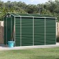 vidaXL Cobertizo de jardín acero galvanizado verde 191x300x198 cm vidaXL Cobertizo de jardín acero galvanizado verde 191x300x198 cm