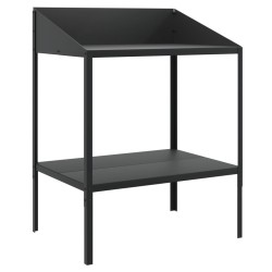 vidaXL Soporte de plantas acero galvanizado antracita 75,5x54,5x100 cm