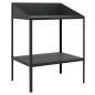 vidaXL Soporte de plantas acero galvanizado antracita 75,5x54,5x100 cm vidaXL Soporte de plantas acero galvanizado antracita 75,5x54,5x100 cm