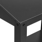 vidaXL Soporte de plantas acero galvanizado antracita 75,5x54,5x100 cm vidaXL Soporte de plantas acero galvanizado antracita 75,5x54,5x100 cm