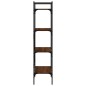 vidaXL Librería de 4 estantes madera marrón roble 56x31,5x138,5 cm vidaXL Librería de 4 estantes madera marrón roble 56x31,5x138,5 cm