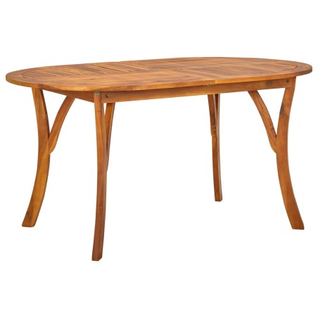 vidaXL Juego de comedor de jardín de 5 piezas negro