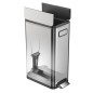 EKO Cubo de pedal Ecofly 45 L plateado mate EKO Cubo de pedal Ecofly 45 L plateado mate