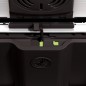 EKO Cubo de pedal E-Cube 40 L plateado mate EKO Cubo de pedal E-Cube 40 L plateado mate