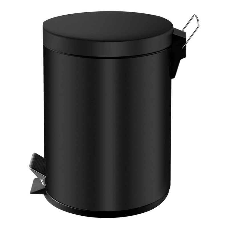 EKO Cubo de basura de pedal Classic 5 L negro EKO Cubo de basura de pedal Classic 5 L negro