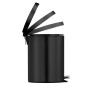 EKO Cubo de basura de pedal Classic 5 L negro EKO Cubo de basura de pedal Classic 5 L negro