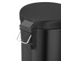 EKO Cubo de basura de pedal Classic 5 L negro EKO Cubo de basura de pedal Classic 5 L negro
